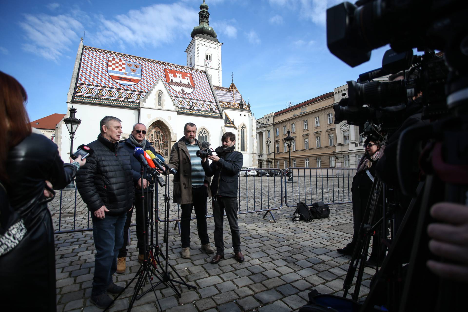 Zagreb: Press konferencija HND-a na temu "Zaustavimo zakon opasnih namjera"