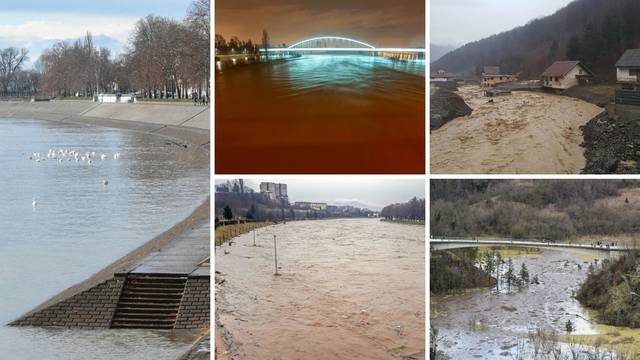 Odroni uz Rašu, Sava poplavila nasip: Poplave i u susjedstvu...