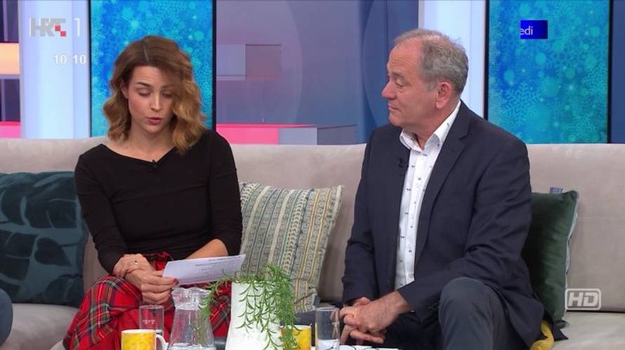 Prvi put na HRT-u pa poručila Fodoru: 'Bacio si me u vatru...'