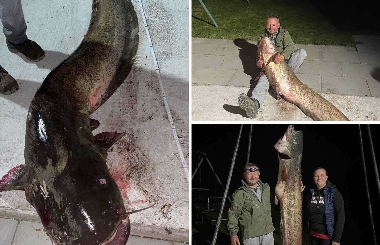 Iz Drave ulovio soma od 56 kila: 'Bila je to borba između njega i mene, još uvijek me bole mišići'
