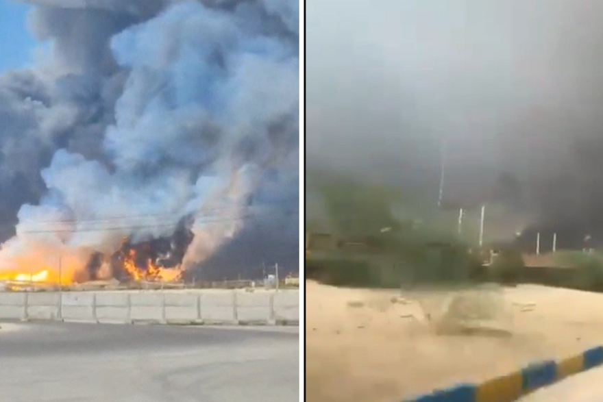 Izraelski napad izazvao veliki po&zcaron;ar na iranskom plinskom polju Ju&zcaron;ni Pars