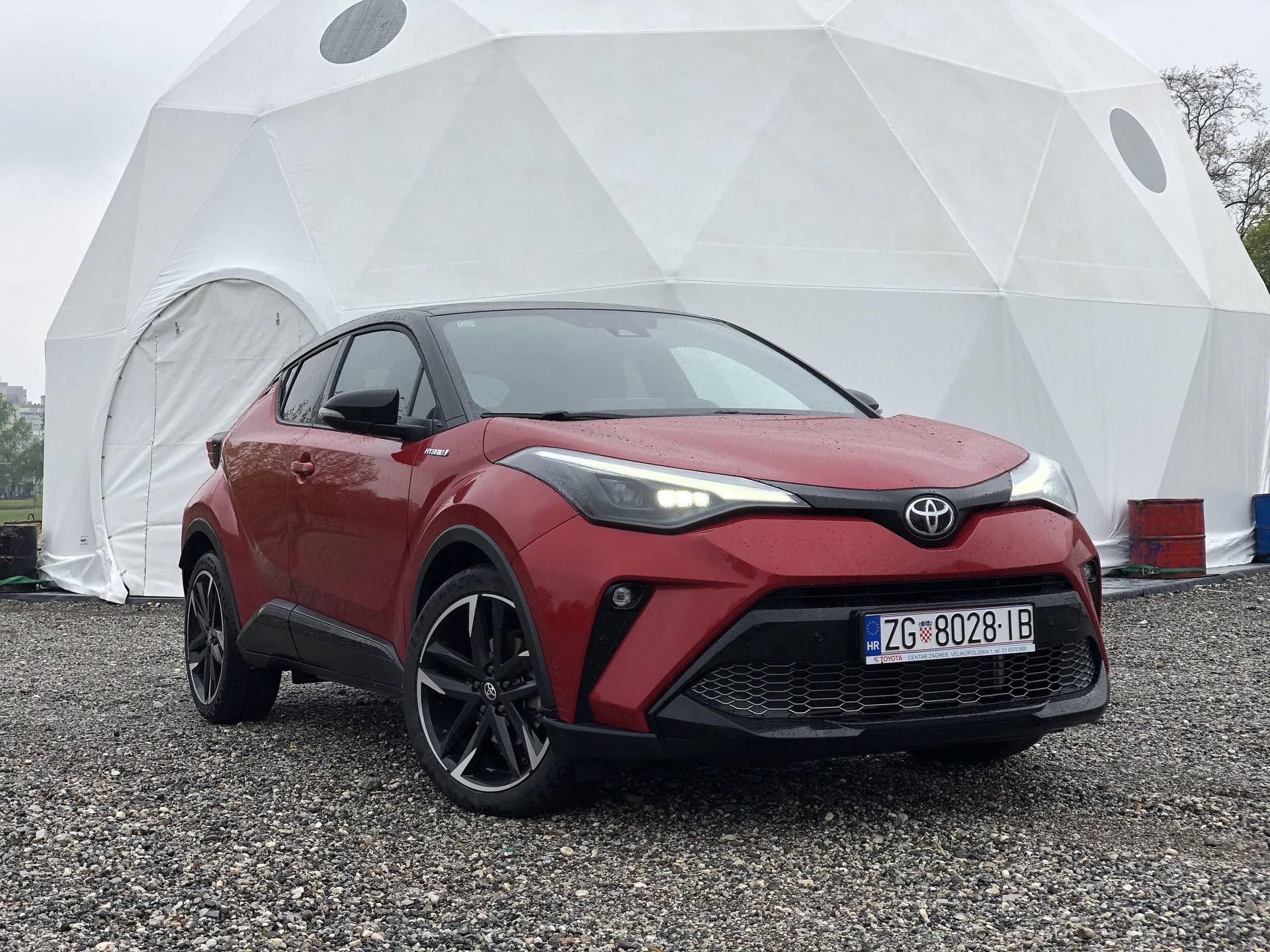 Toyota C-HR s trunkom agresive iz auta svjetskog rally prvaka