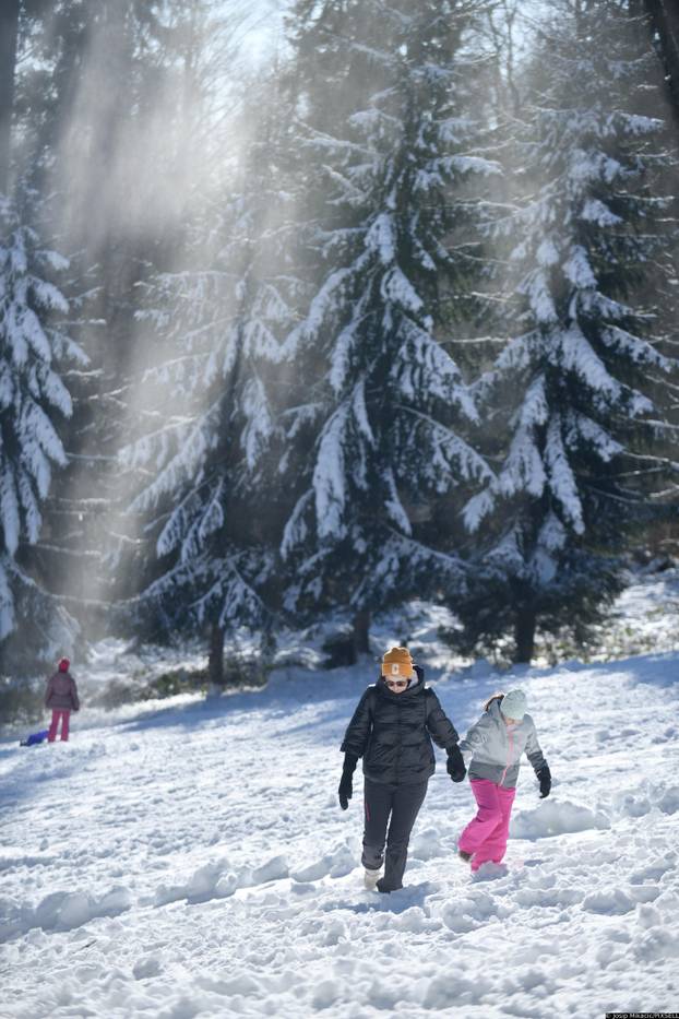 Zagreb: Zimske radosti na Sljemenu