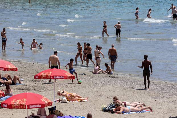 Split: Stigle najavljene visoke temperature