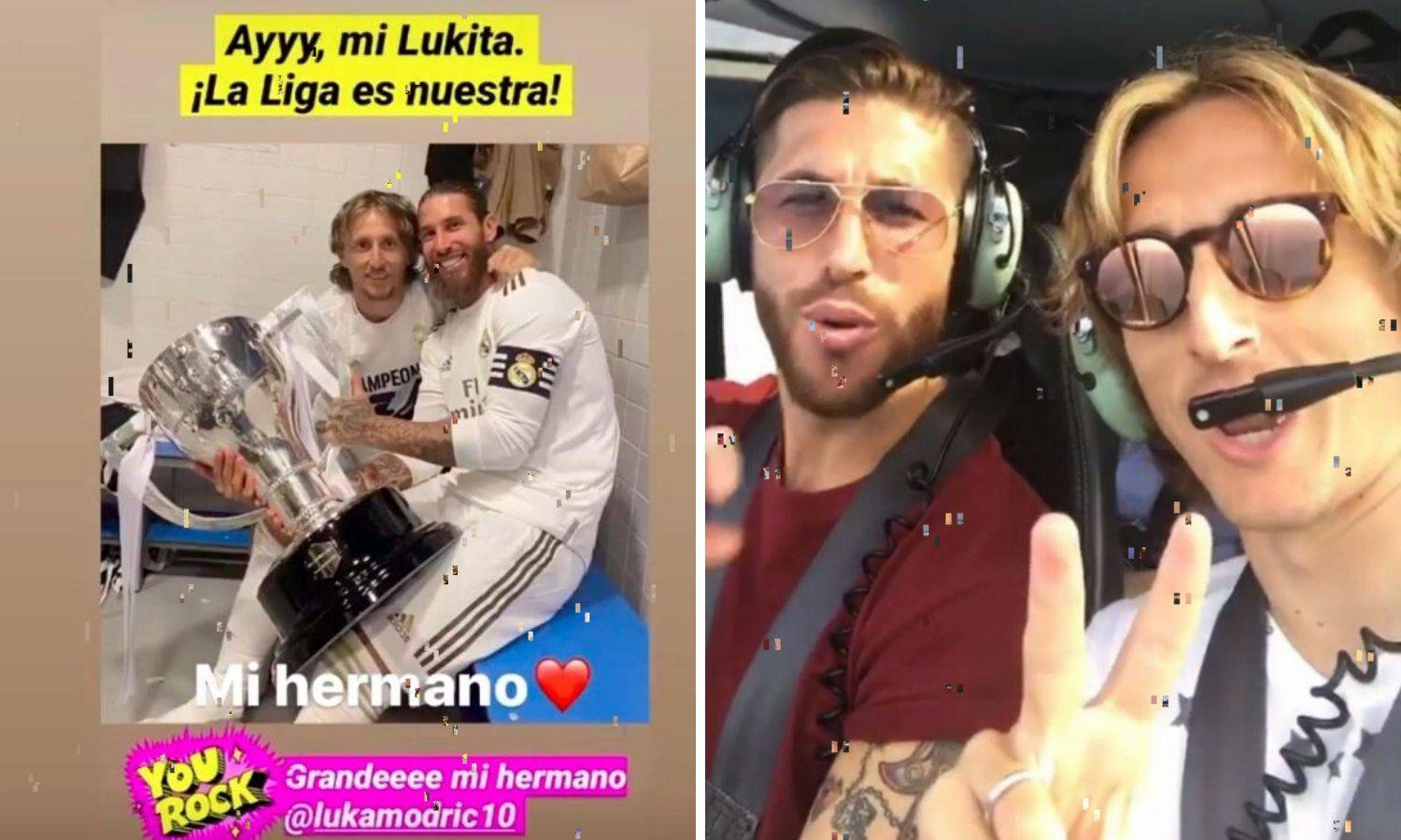 Modrić i Sergio Ramos su braća: Moj Lukita, La Liga je opet naša!