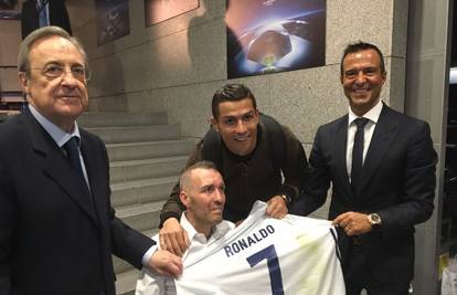 Dobrota na djelu: Teško bolesni bivši igrač upoznao je Ronalda