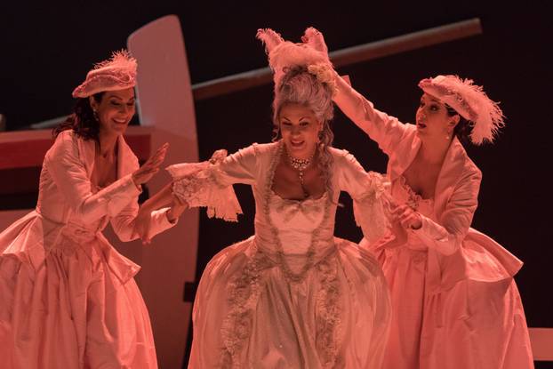 Generalna proba najpoznatije hrvatske operete Mala Floramye