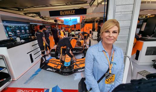 Kolinda se u Mađarskoj družila s F1 'kremom': Upoznala Norrisa