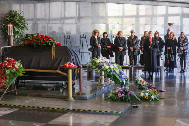 Zagreb: Posljednji ispraćaj Ivana Balića Cobre