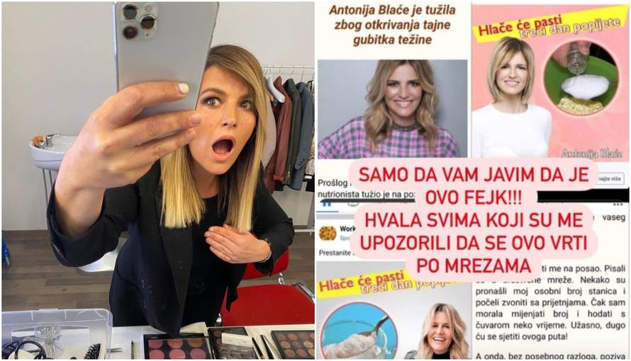 Antoniju Blaće iskoristili su za internet prevaru: 'Ovo je fejk'