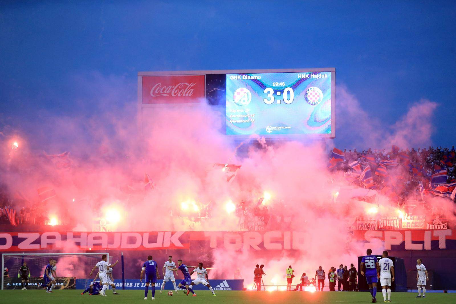 Zagreb: U posljednjem kolu HT Prve lige sastali se Dinamo i Hajduk