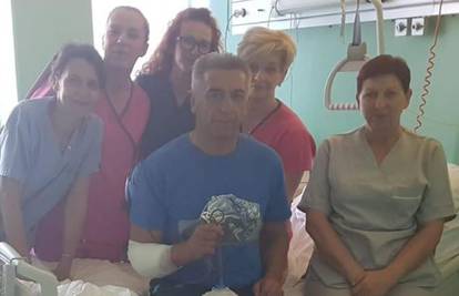 Milinović objavio slike iz bolnice nakon pada: Sreća prati hrabre!