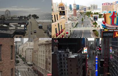 'Gradovi duhova' - dronom su snimljene prazne ulice SAD-a