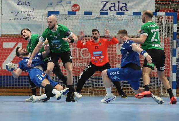 Zagreb: RK Zagreb and RK Nexe in the match of the 10th round of the handball league for the champion