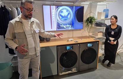 Nove Samsung perilice i sušilice  uz AI troše manje struje i vode, a možete upravljati i Spotifyjem
