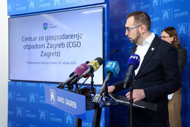 Zagreb: Tomašević predstavio idejni projekt Centra za gospodarenje otpadom