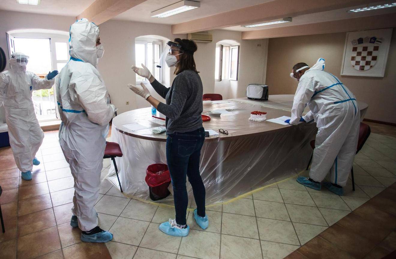 U zgradi Općine Nerežišća priprema se testiranje stanovnika na COVID-19