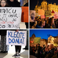 FOTO Diljem Hrvatske bio je Noćni marš za ženska prava. Pogledajte snažne poruke