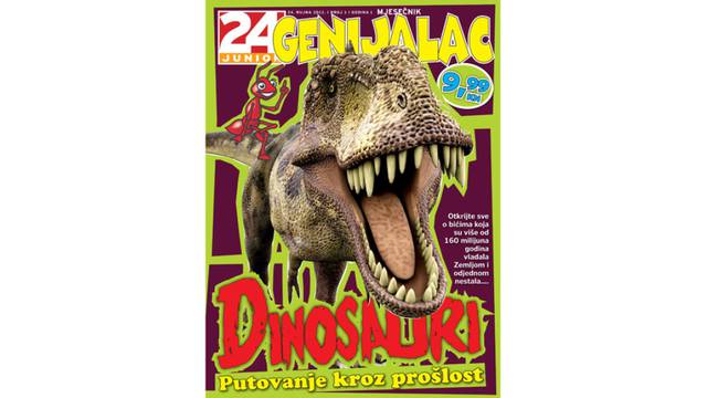 Otkrij baš sve o dinosaurima uz 24junior Genijalca!