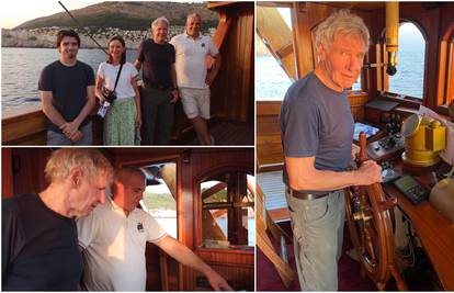 Ford preuzeo kormilo broda u Dubrovniku, kapetan: 'Oni su izuzetno jednostavni i pristojni'