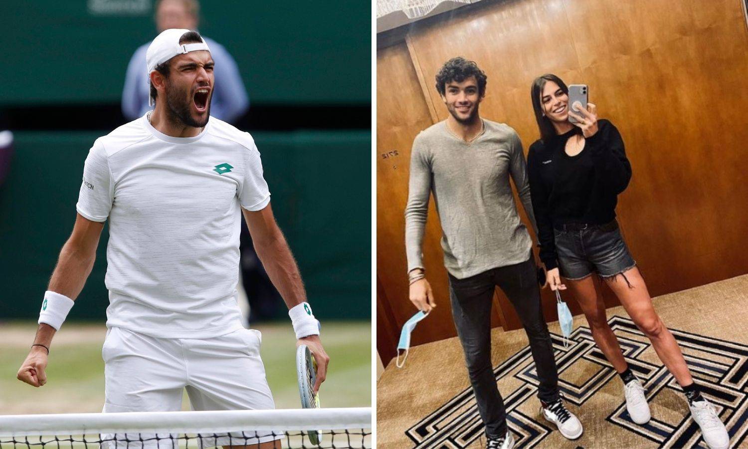 Prvi je Talijan koji je stigao do finala Wimbledona, a s tribina ga bodri prelijepa Zagrepčanka