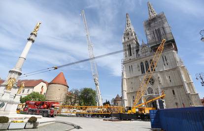 Zamjenski križevi za katedralu bit će šest metara iznad tornja