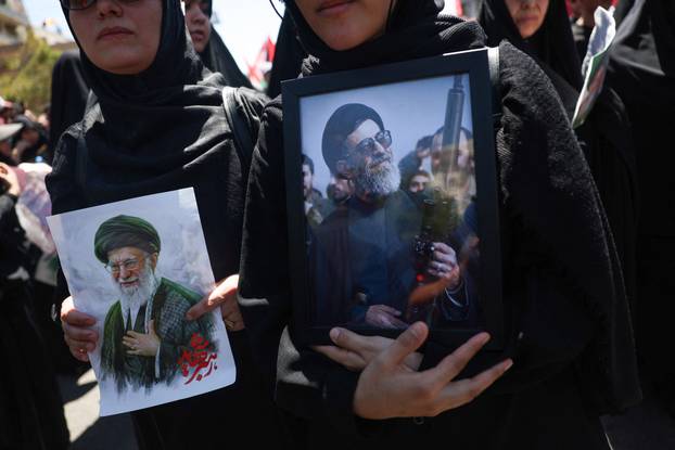 Burial of Iran's late Supreme Leader Ayatollah Ali Khamenei in Mashhad