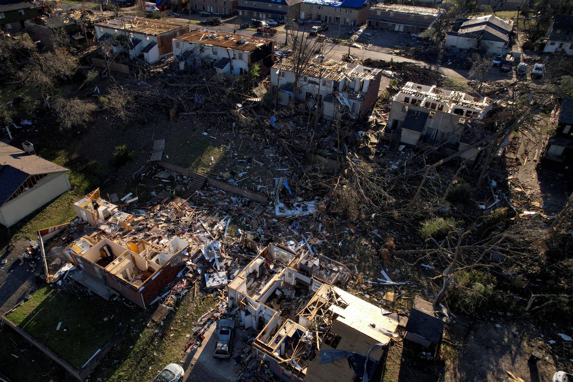 Monster storm system tore through the South and Midwest