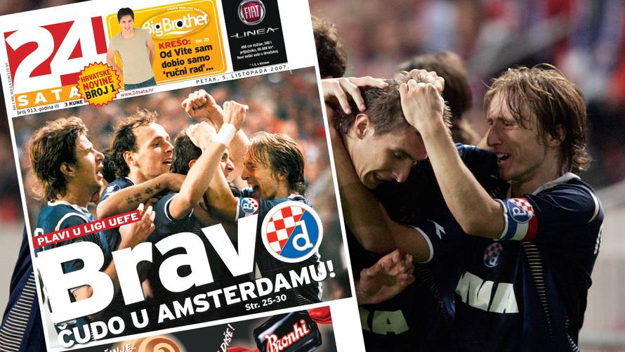 VIDEO Večer kad je Amsterdam upoznao goropadni Dinamo! Modrić: Utakmica generacije