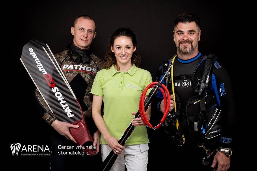 Prije ronjenja obavezan je dentalni pregled