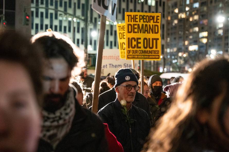 Protest against Immigration and Customs Enforcement (ICE) in New York City