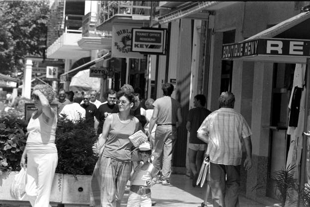Ljeto u Crikvenici i Selcu, srpanj 1990.