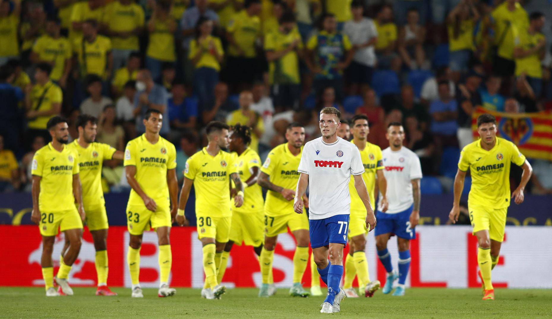 Valencia: Prva utakmica doigravanja UEFA Konferencijske lige, Villarreal CF - HNK Hajduk