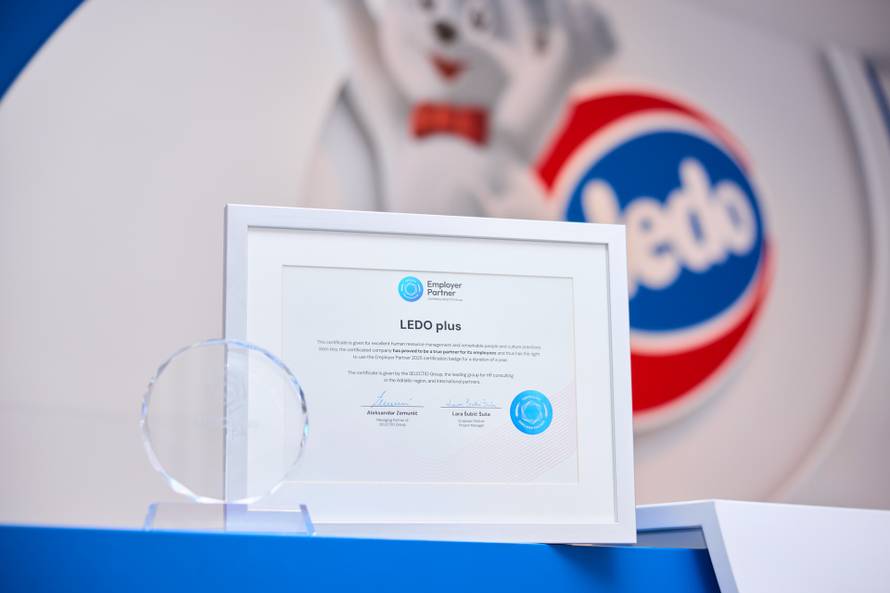 LEDO plus dio je prestižne skupine Poslodavaca Partnera u Hrvatskoj