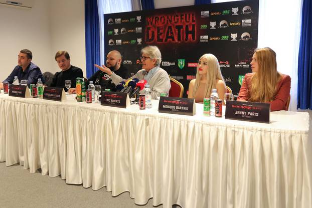 Beli Manastir: Glumac Eric Roberts s kolegama na konferenciji govorio o snimanju filma Wrongful Death