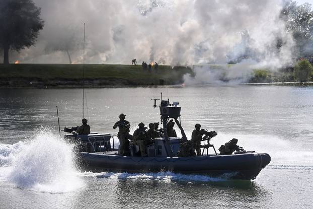 Zagreb: Vježbe prikaza sposobnosti Hrvatske vojske