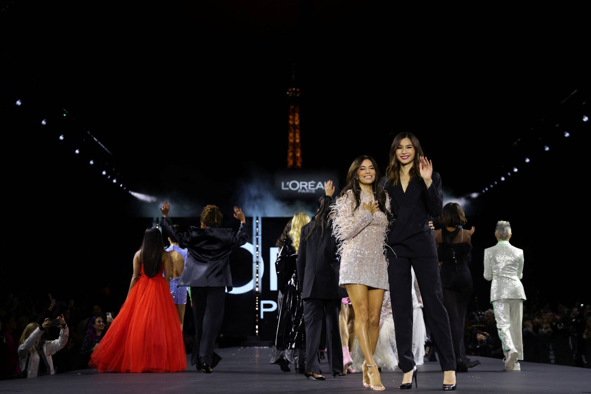 L'Oreal event show as part of Paris Fashion Week in Paris