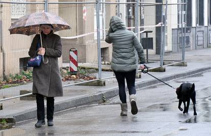 Umjereno do pretežno oblačno u Hrvatskoj,  mjestimično kiša