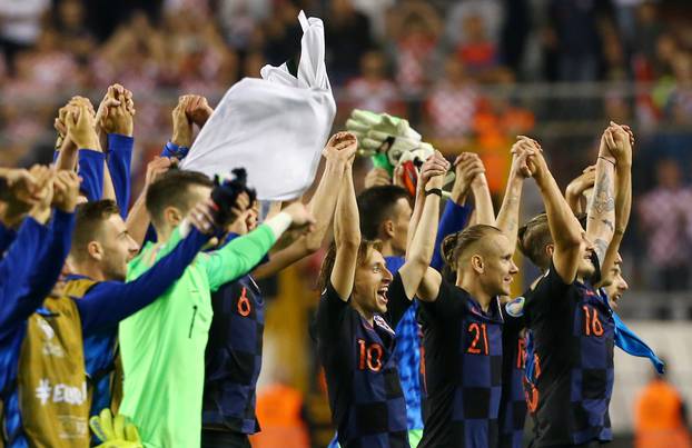 Euro 2020 Qualifier - Group E - Croatia v Hungary