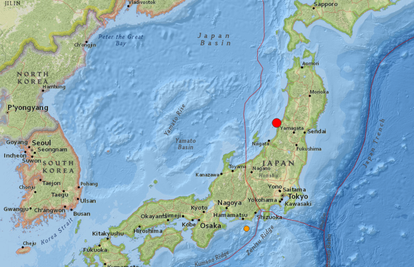 Snažan potres u Japanu uzrokovao je manji tsunami