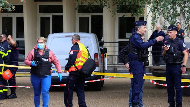 Teacher killed in knife attack in school in Arras, northern France