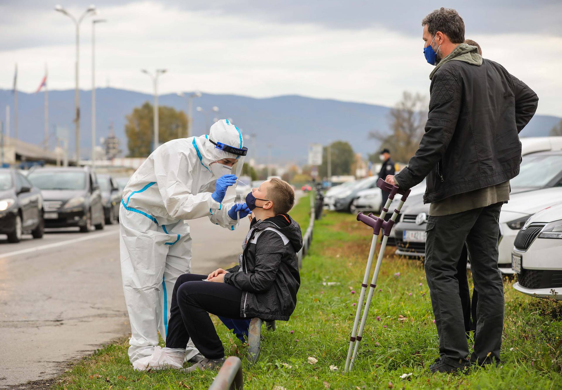 Ogromne gužve za testiranje na Zagrebačkom velesajmu