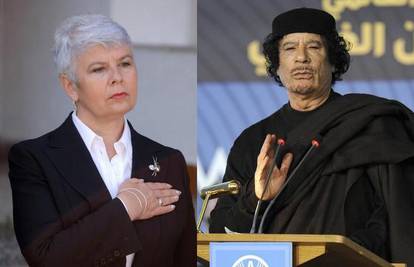 Jadranka Kosor odlazi u Libiju na Gadafijev poziv
