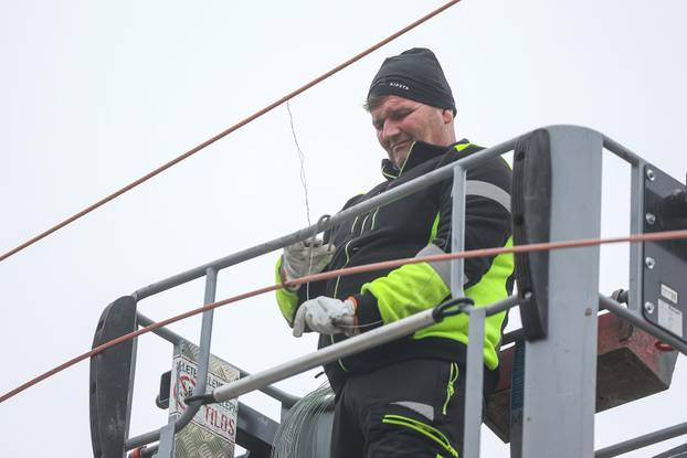 Radovi na Sarajevskoj cesti, proširenje ceste i gradnja nove tramvajske rute