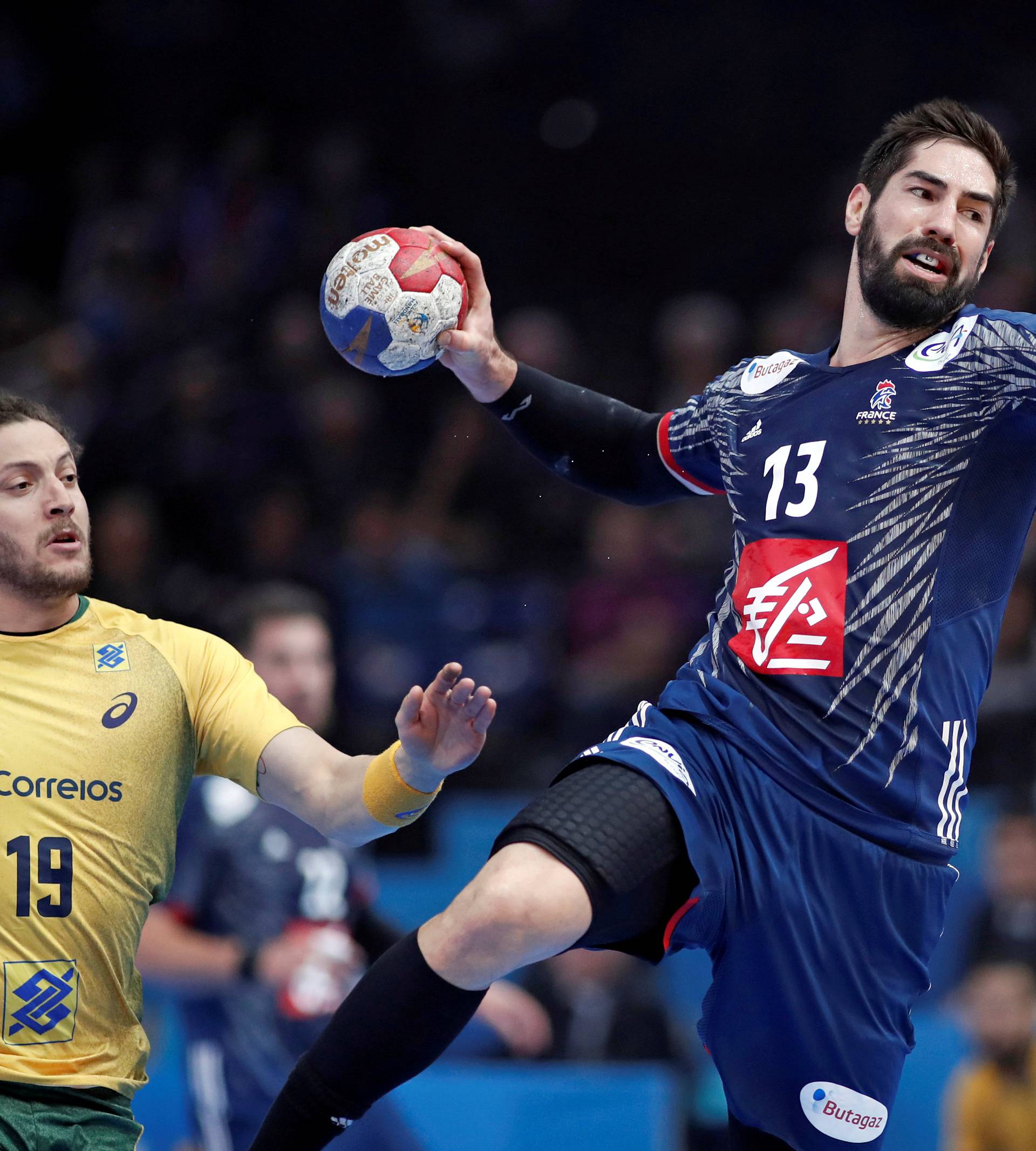 Men's Handball - France v Brazil - 2017 Men's World Championship Main Round - Group A