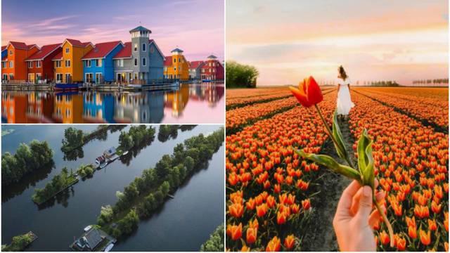 Nizozemske ljepote: Od polja tulipana do kućica na jezeru