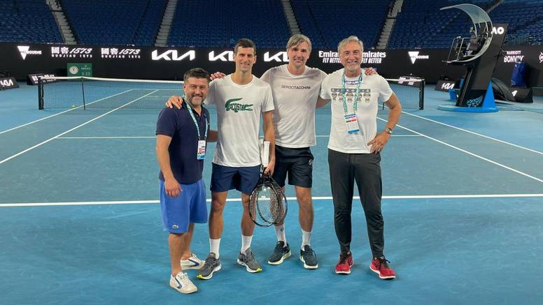 Novak i Goran na centralnom terenu: Hvala sucu, želim ostati i zaigrati na Australian Openu!