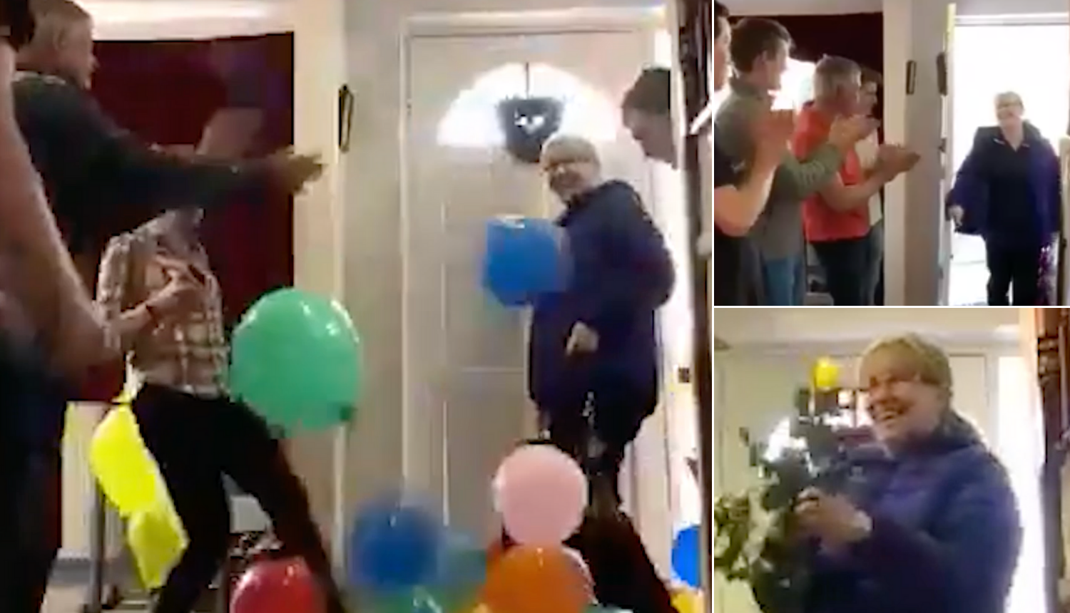 Sve za mamu: Nakon smjene u bolnici dočekaju je s balonima