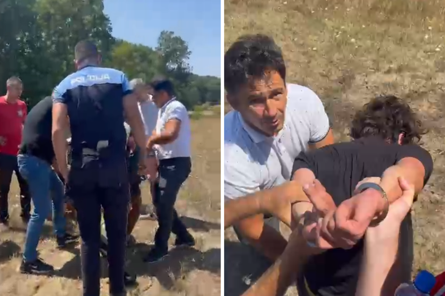 Ovo je trenutak uhi&cacute;enja Poljaka koji je oskvrnuo Gospin kip u BiH: 'Polako? &Scaron;ta polako?'