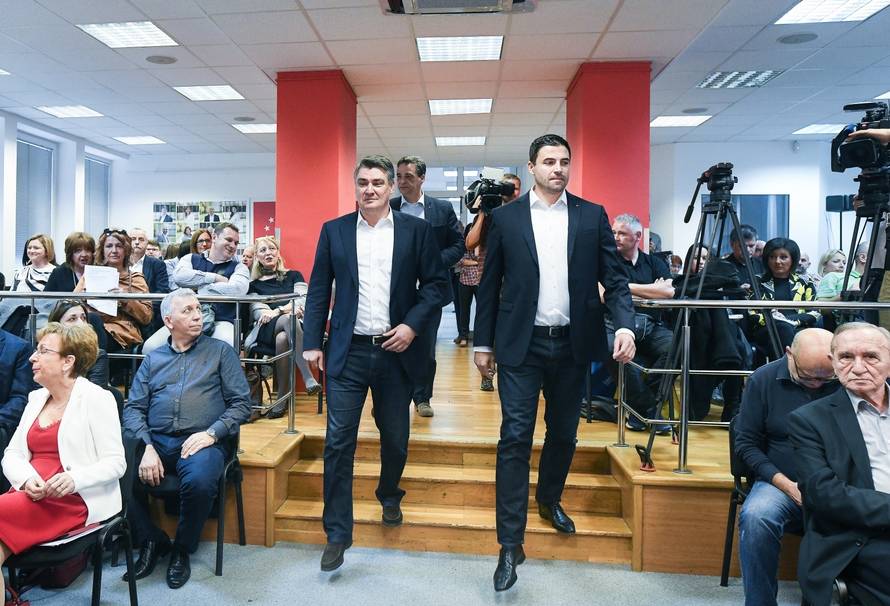 Zagreb: Sjednica glavnog odbora SDP-a